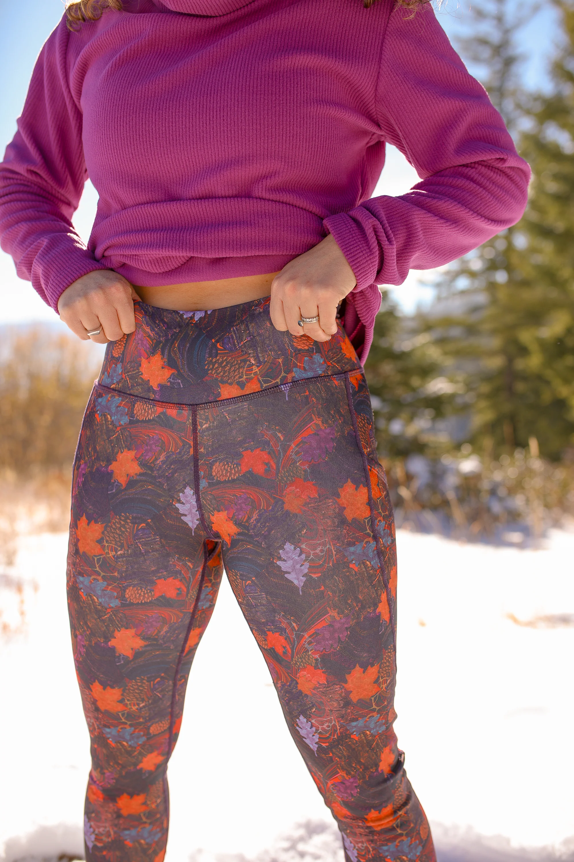 Go There Fleece Legging | Littering And - Image 3